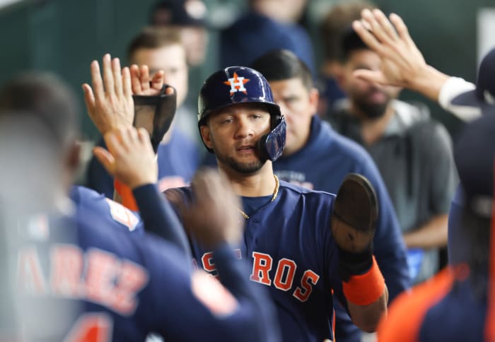 Houston Astros First Baseman Yuli Gurriel